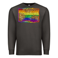 Smoke pride background Premium Sweatshirt - Zillion Design Studio