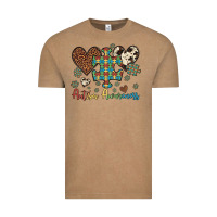 Vintage Coffee autism awareness leopard cowhide herts puzzle Vintage Tee - Artiststas