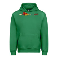 Emerald flowers and arrow with gemstone Urban Hoodie - Artiststas