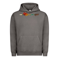 Pigment Tornado flowers and arrow with gemstone Urban Hoodie - Artiststas