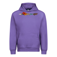 Tulip flowers and arrow with gemstone Urban Hoodie - Artiststas