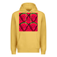 Watermelon Slices Seamless Pattern Premium Hoodie | Teevron