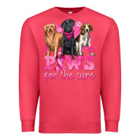 Cardinal Paws For The Cure Premium Sweatshirt - texasbilliewilder