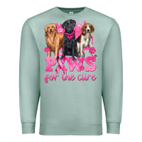 Seafoam Paws For The Cure Premium Sweatshirt - texasbilliewilder