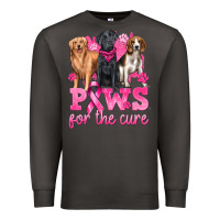 Smoke Paws For The Cure Premium Sweatshirt - texasbilliewilder
