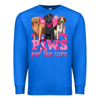 True Royal Paws For The Cure Premium Sweatshirt - texasbilliewilder