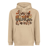 Mushroom being black is a vibe Heavyweight Hoodie - Zillion Design Studio