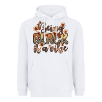 White being black is a vibe Heavyweight Hoodie - Zillion Design Studio