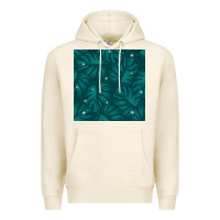 Tofu Tropical  Leaves Seamless Pattern Premium Hoodie - BundleAndBundleShop