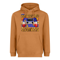 Meerkat all american gamer Heavyweight Hoodie - texasbilliewilder