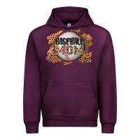Mauve Wine baseball mom Urban Hoodie - AdoDesignShop