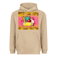 Mushroom back to school custom name Heavyweight Hoodie - Zillion Design Studio