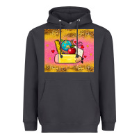 Smoke back to school custom name Heavyweight Hoodie - Zillion Design Studio
