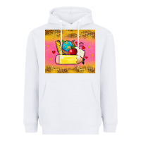 White back to school custom name Heavyweight Hoodie - Zillion Design Studio