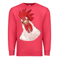 Cardinal silly chicken head Premium Sweatshirt - RanaPortraitStore