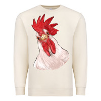 Sandshell silly chicken head Premium Sweatshirt - RanaPortraitStore