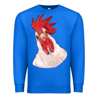 True Royal silly chicken head Premium Sweatshirt - RanaPortraitStore