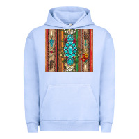 Pigment Grape Ice gemstone flowers arrow with leopards and serape Urban Hoodie - Artiststas