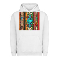 Gemstone Flowers Arrow With Leopards And Serape Urban Hoodie | Teevron