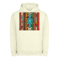 Pigment Pistachio gemstone flowers arrow with leopards and serape Urban Hoodie - Artiststas