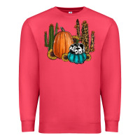 Cardinal sunflower cactus pumpkin fall Premium Sweatshirt - RanaPortraitStore