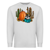 Dove Grey sunflower cactus pumpkin fall Premium Sweatshirt - RanaPortraitStore
