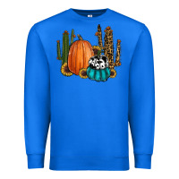 True Royal sunflower cactus pumpkin fall Premium Sweatshirt - RanaPortraitStore