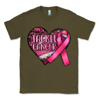 Army Green tackle cancer Classic Tee - RanaPortraitStore