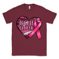 Burgundy tackle cancer Classic Tee - RanaPortraitStore