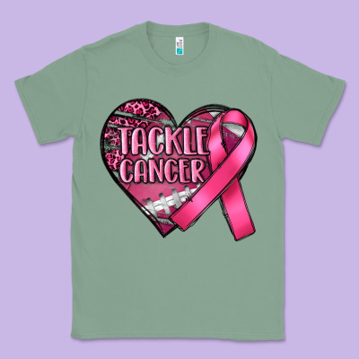 Tackle Cancer Classic Tee Designed By Ranaportraitstore