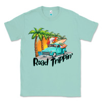 Seafoam road trippin Classic Tee - BarkalooDesign