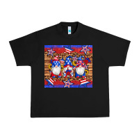 Black american flag gnomes star leopard glitter tumbler Urban Heavy Tee - Artiststas