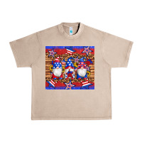 French Oak american flag gnomes star leopard glitter tumbler Urban Heavy Tee - Artiststas