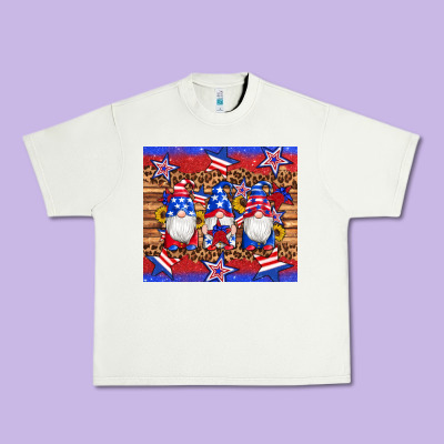 American Flag Gnomes Star Leopard Glitter Tumbler Urban Heavy Tee Designed By Artiststas
