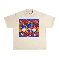 Sandshell american flag gnomes star leopard glitter tumbler Urban Heavy Tee - Artiststas