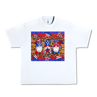 White american flag gnomes star leopard glitter tumbler Urban Heavy Tee - Artiststas
