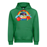 Emerald back to school hello pre k Urban Hoodie - AdoDesignShop