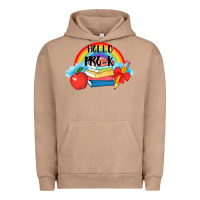 Pigment Burro back to school hello pre k Urban Hoodie - AdoDesignShop