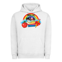 Back To School Hello Pre K Urban Hoodie | Teevron