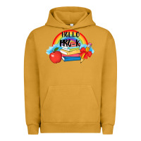 Pigment Peanut Butter back to school hello pre k Urban Hoodie - AdoDesignShop