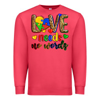 Cardinal love needs no words Premium Sweatshirt - Zillion Design Studio