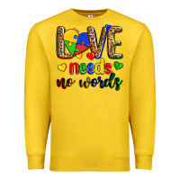 Lemon love needs no words Premium Sweatshirt - Zillion Design Studio