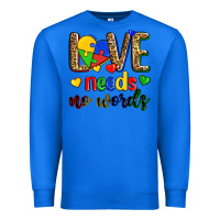 True Royal love needs no words Premium Sweatshirt - Zillion Design Studio