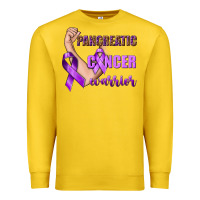 Lemon Pancreatic Cancer Warrior Premium Sweatshirt - texasbilliewilder