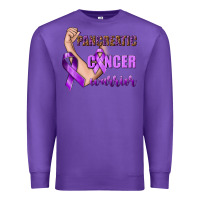 Purple Pancreatic Cancer Warrior Premium Sweatshirt - texasbilliewilder
