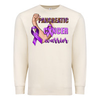 Sandshell Pancreatic Cancer Warrior Premium Sweatshirt - texasbilliewilder