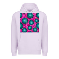 Lilac floral pink leopard seamless pattern Premium Hoodie - BundleAndBundleShop