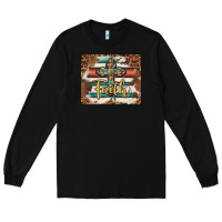 Black faith cross mousepad Long Sleeve Tee - BarkalooDesign