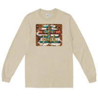 Mushroom faith cross mousepad Long Sleeve Tee - BarkalooDesign