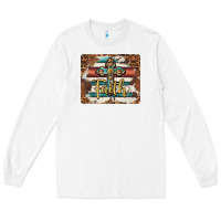 White faith cross mousepad Long Sleeve Tee - BarkalooDesign